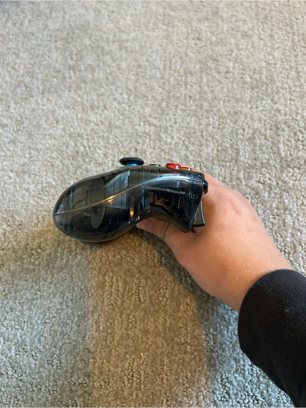 At Play Wired Controller For Xbox 360 And PC - Smoke Grey : Tested And Working